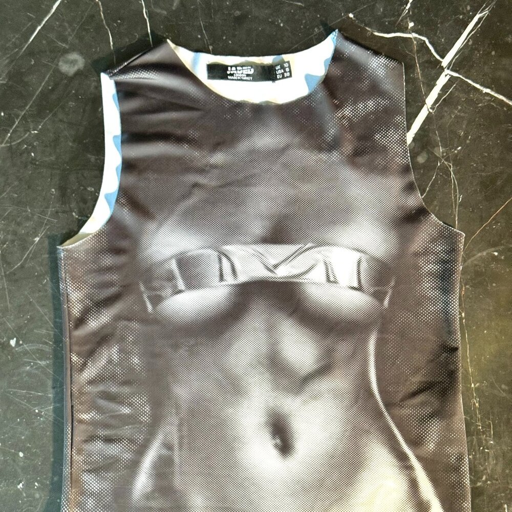 Jaded London Women's X-ray Crop Top